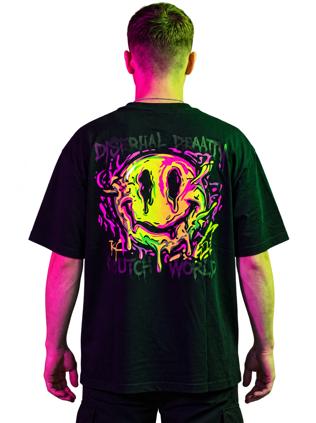 Apresentação — Glitch World — T-shirt Unissexo BluNook