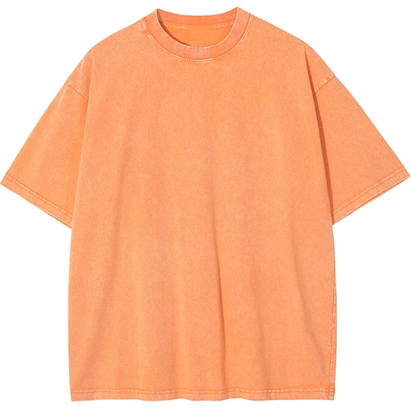 Washed Essential — T-shirt Oversized em Algodão