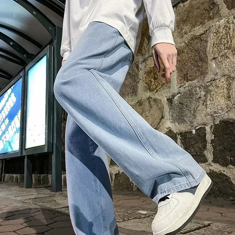 Denim Flow — Jeans de Perna Larga