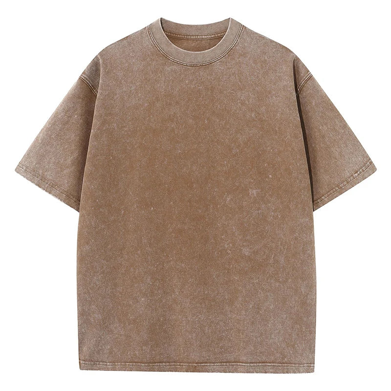 Washed Essential — T-shirt Oversized em Algodão
