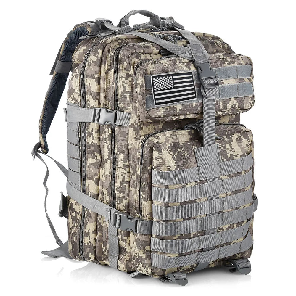 Mochila Tática 3P em Oxford — 50 L