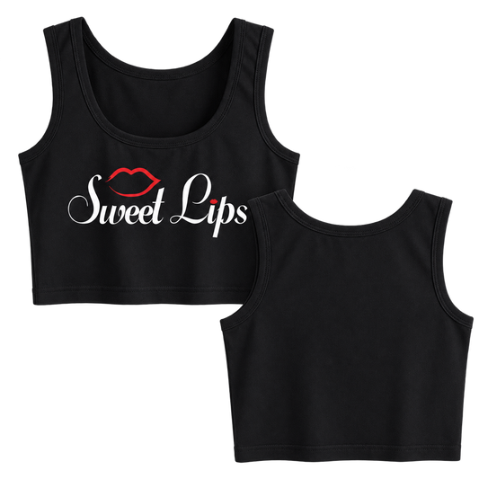 Sweet Lips — Top Cropped de Alças