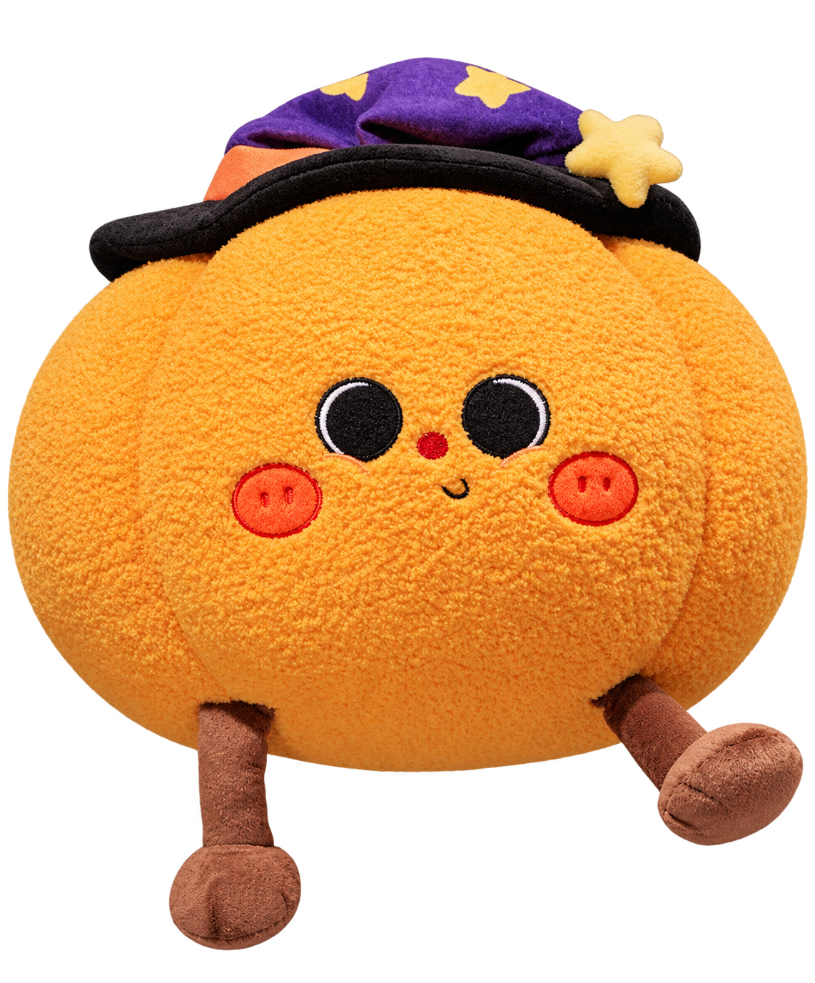 Abóbora de Peluche de Halloween — Almofada Decorativa
