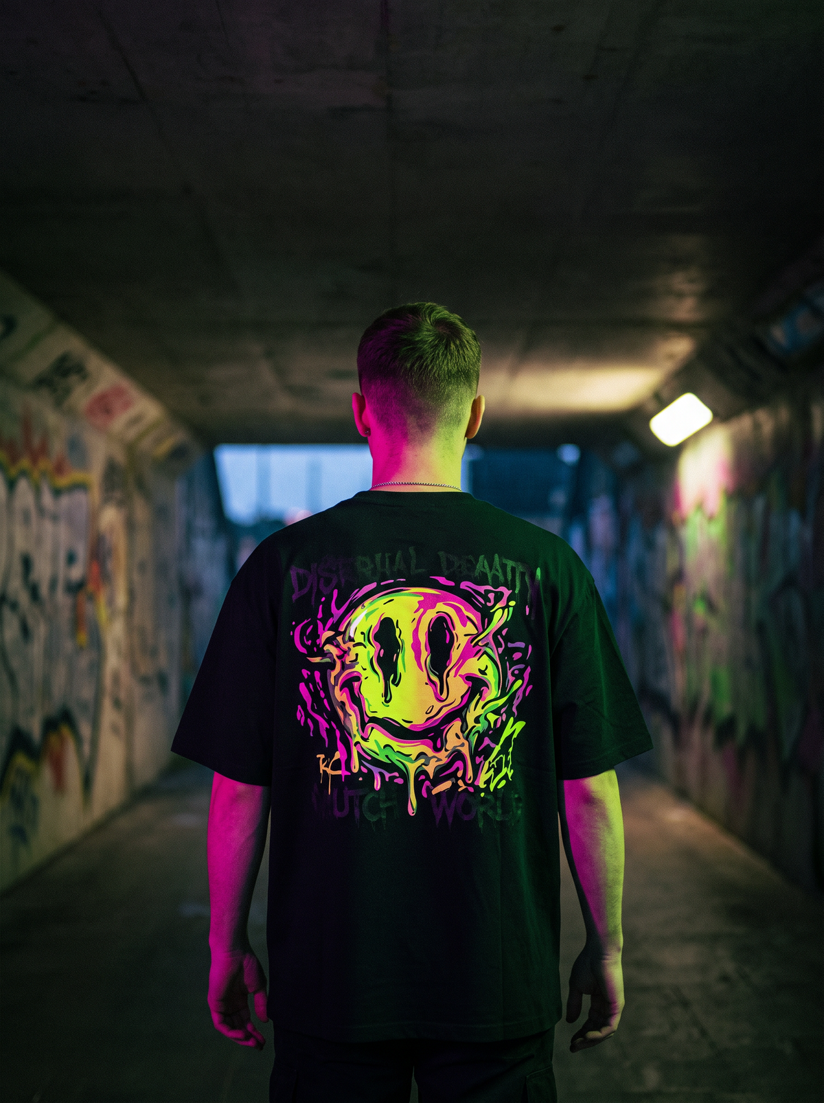 Unisex Glitch world