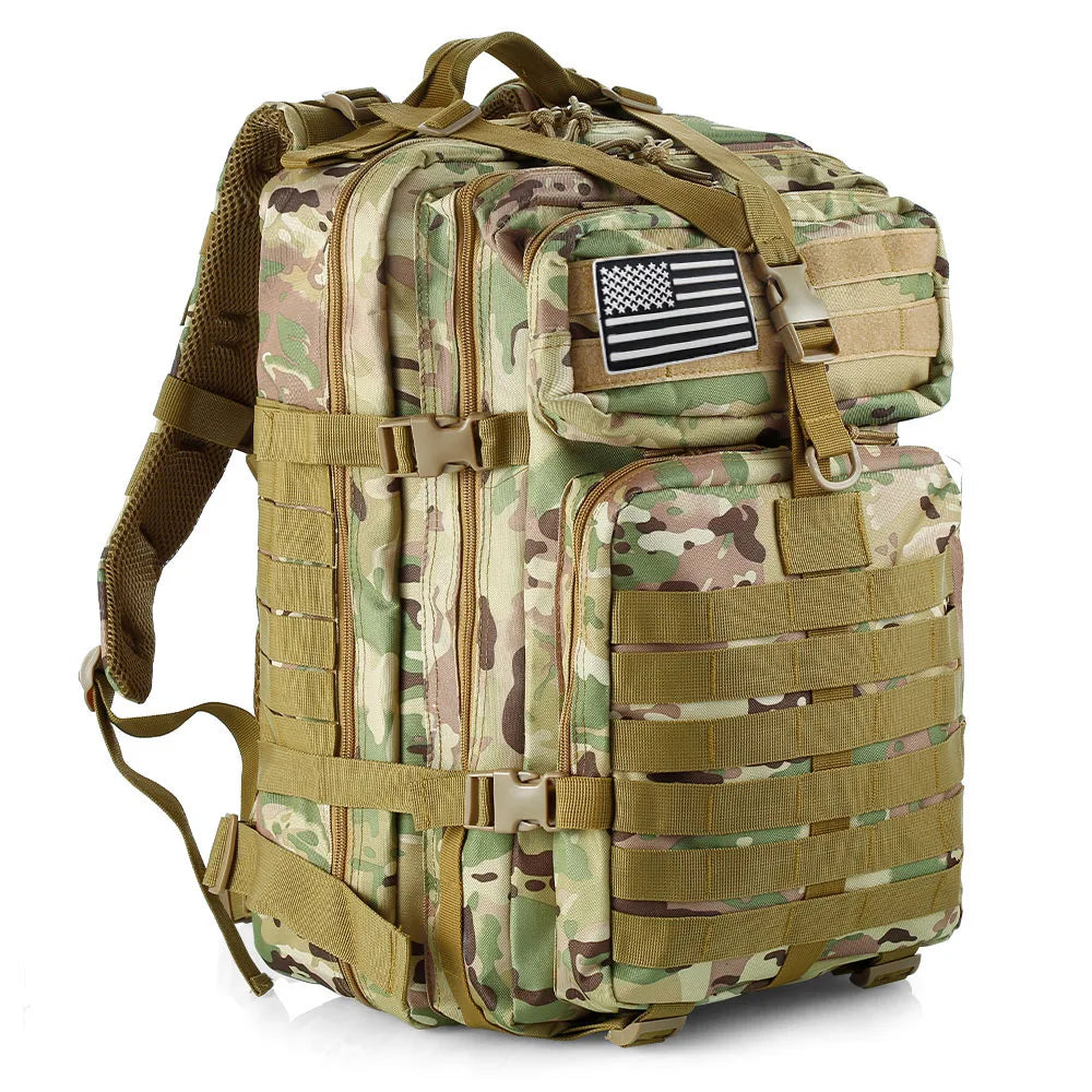 Mochila Tática 3P em Oxford — 50 L