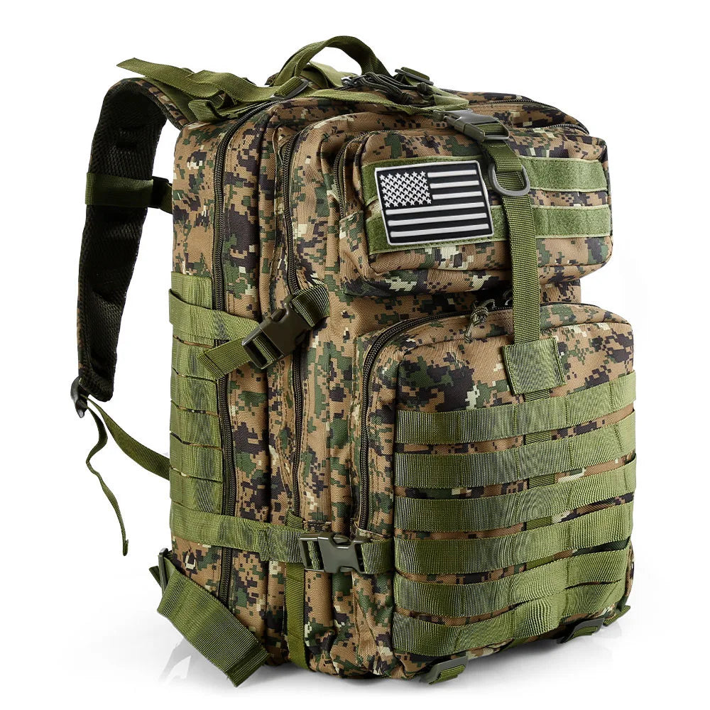 Mochila Tática 3P em Oxford — 50 L