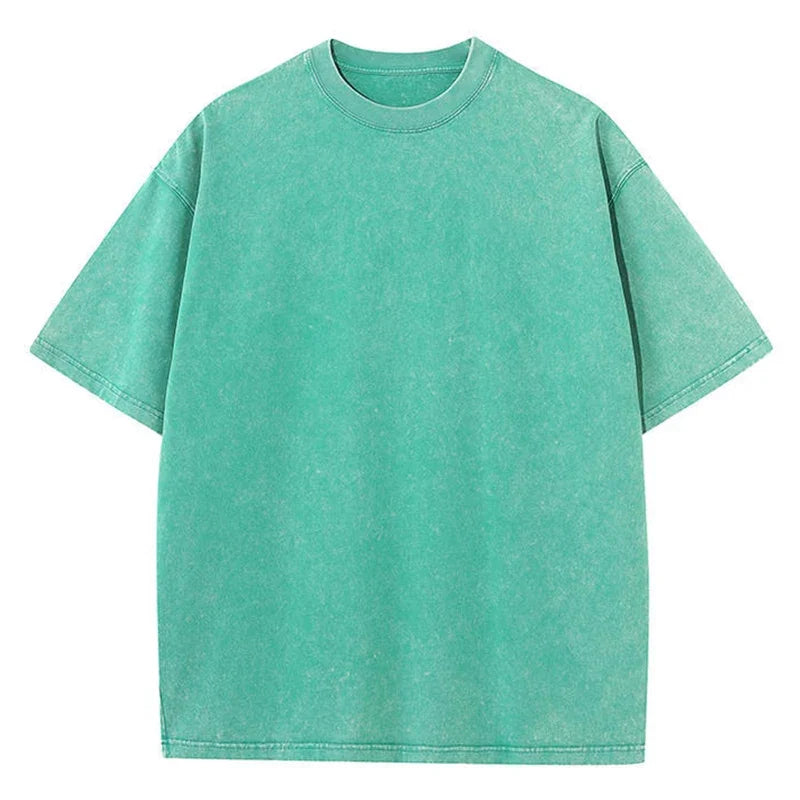Washed Essential — T-shirt Oversized em Algodão