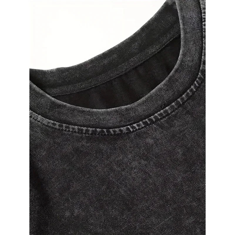 Dark Angel — T-shirt Oversized em Algodão