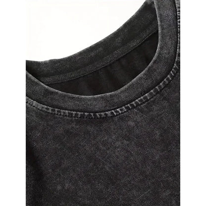 Dark Angel — T-shirt Oversized em Algodão