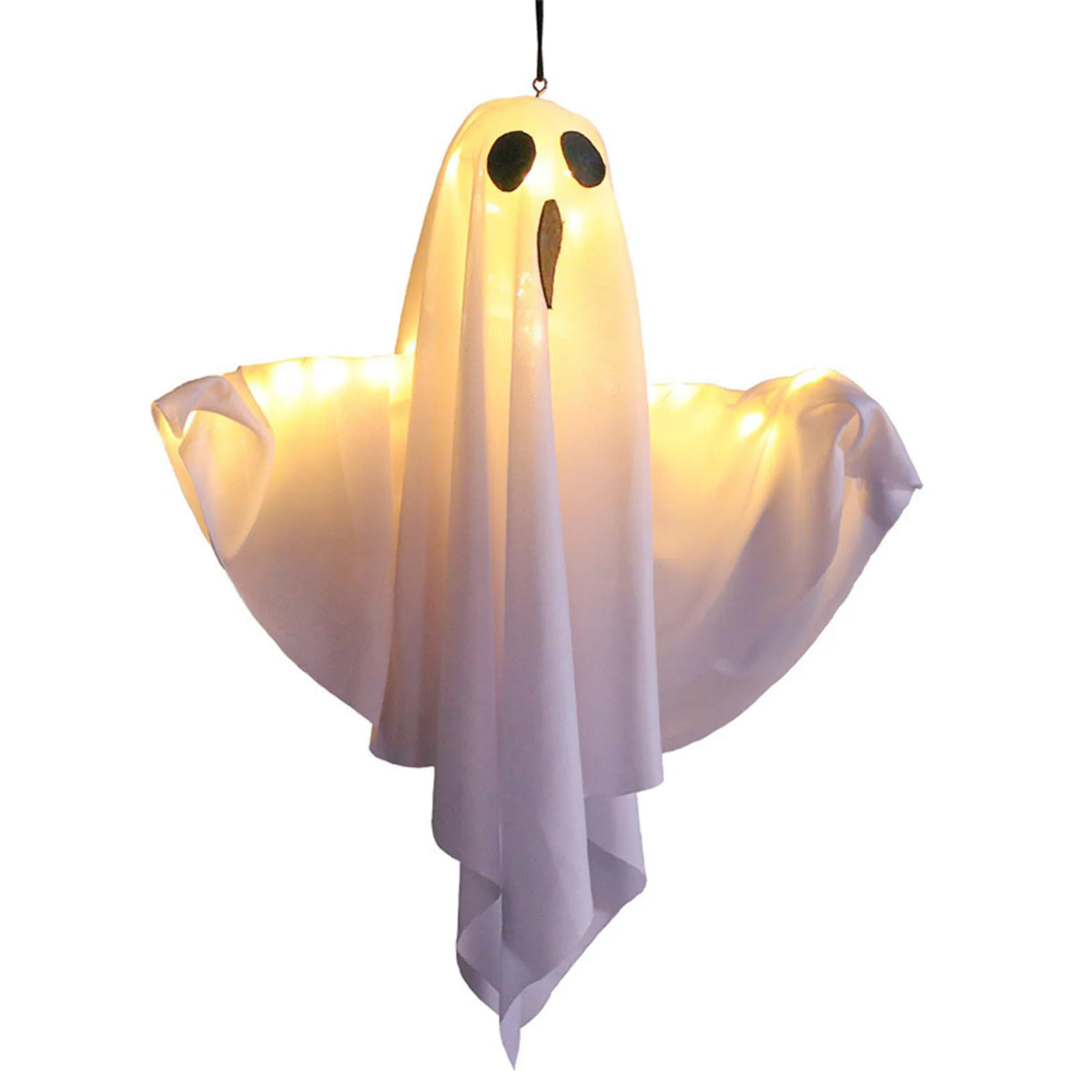 Fantasma Suspenso de Halloween — 50 × 40 cm