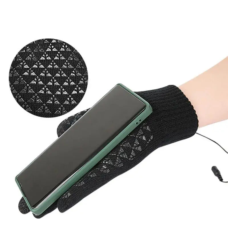 Luvas Aquecidas USB com Função Tátil