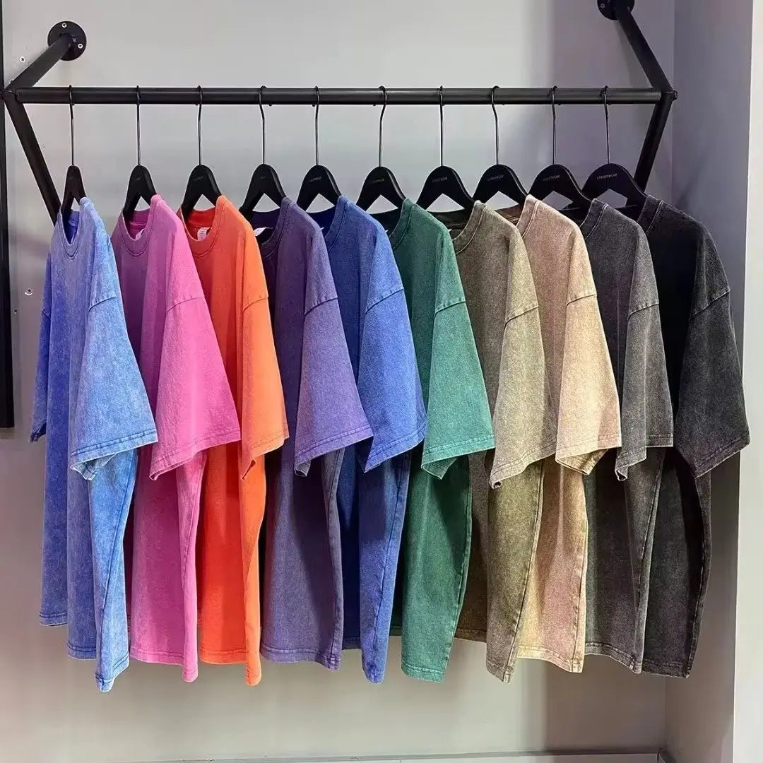 Washed Essential — T-shirt Oversized em Algodão