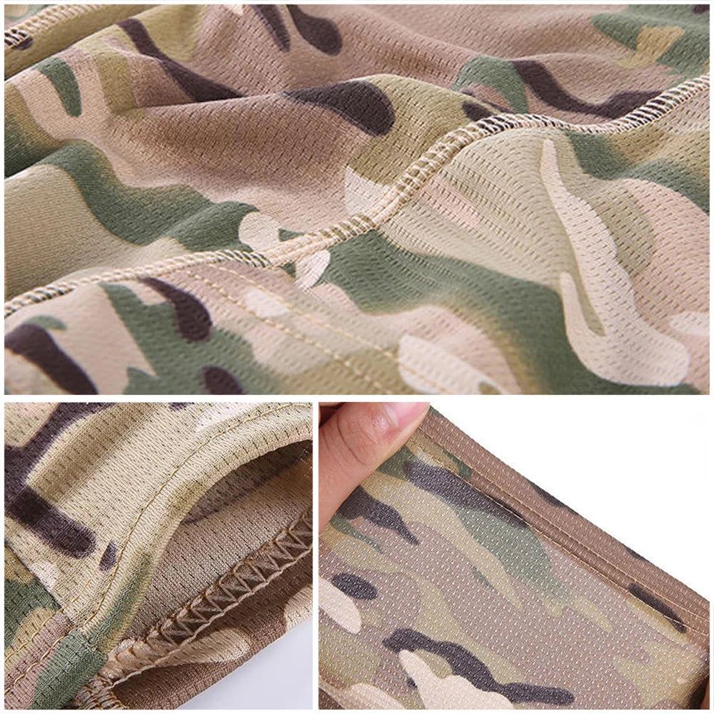 Conjunto de 5 Balaclavas — Estampados de Camuflagem