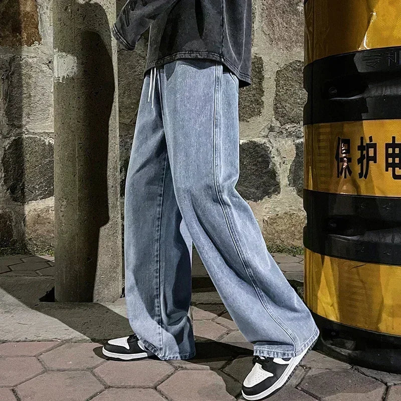 Denim Flow — Jeans de Perna Larga