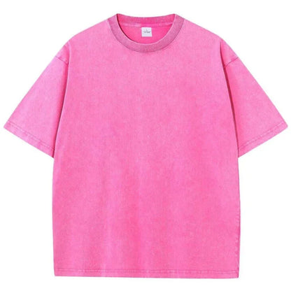 Washed Essential — T-shirt Oversized em Algodão