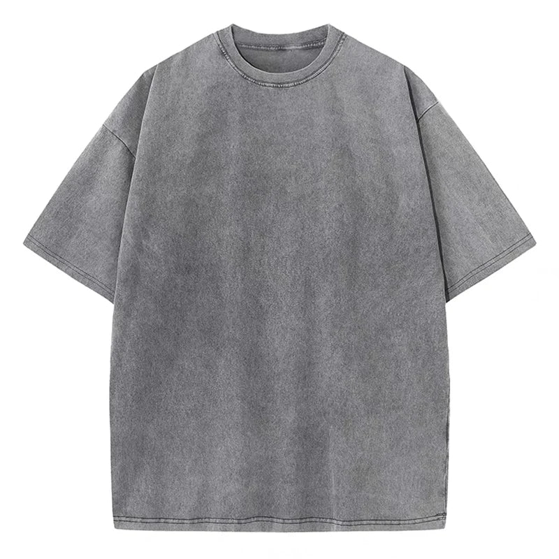 Washed Essential — T-shirt Oversized em Algodão