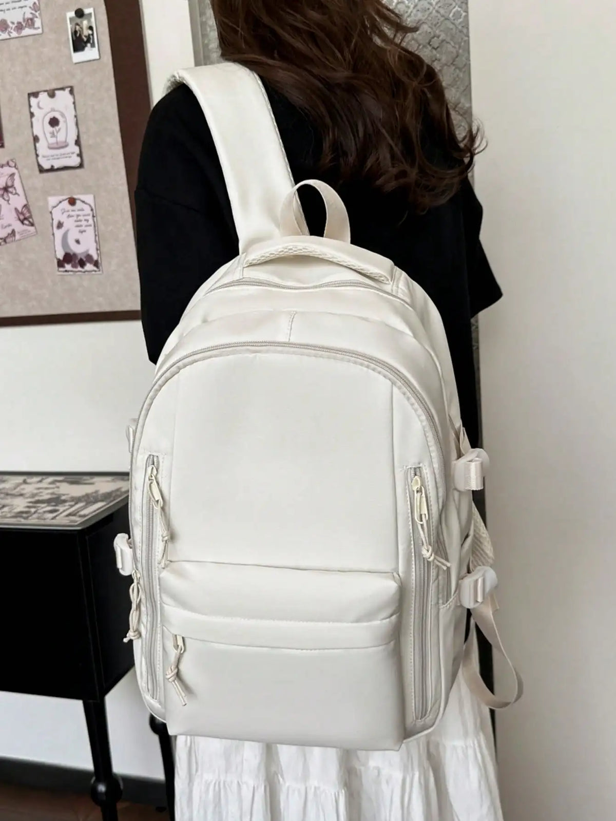 Mochila Urbana em Nylon com Compartimento para Portátil