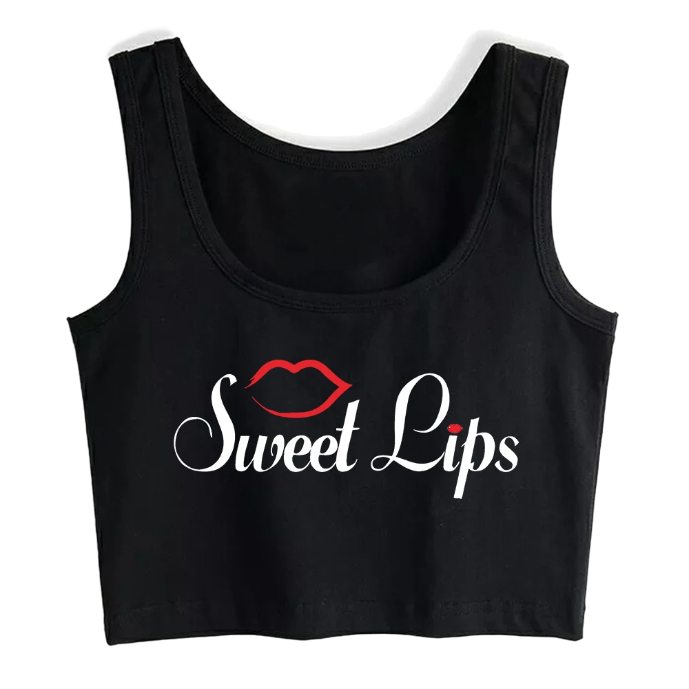 Sweet Lips — Top Cropped de Alças