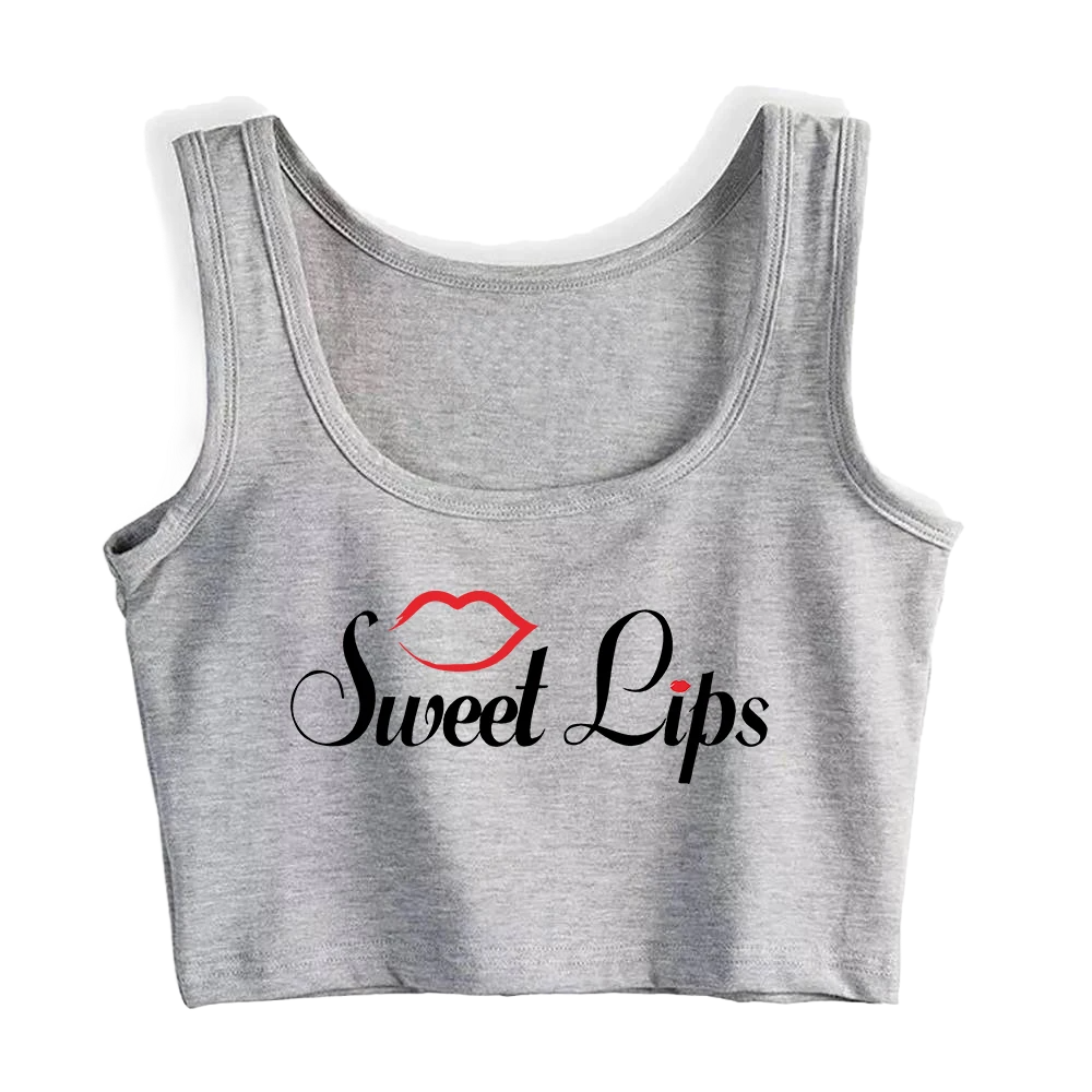 Sweet Lips — Top Cropped de Alças