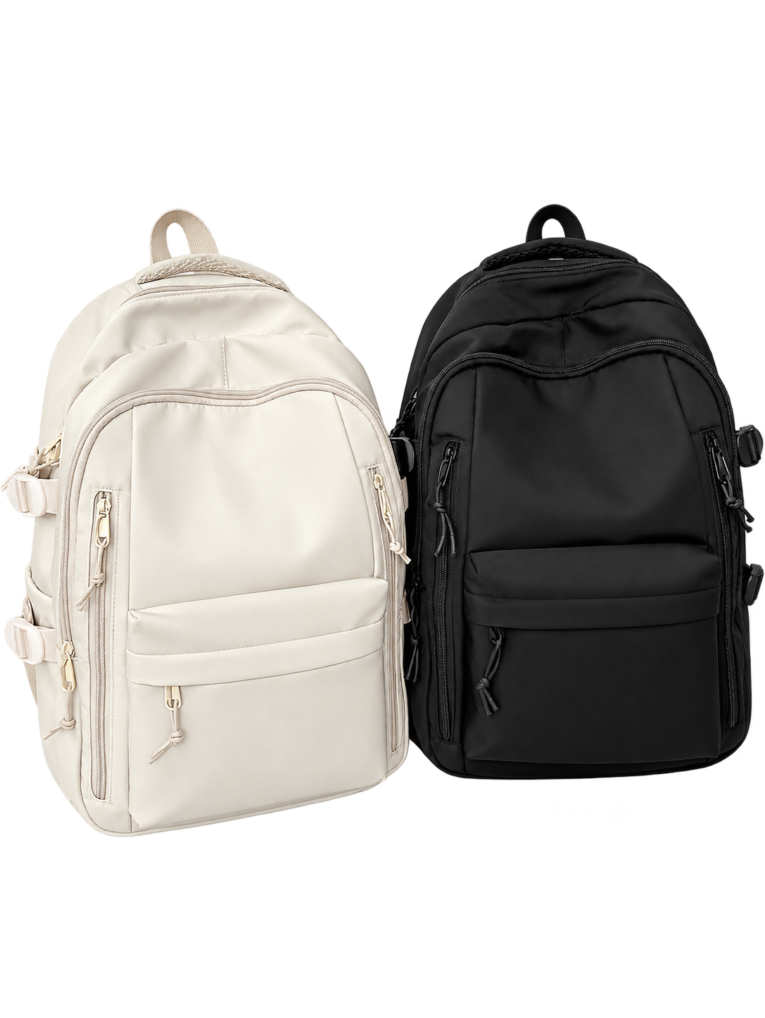 Mochila Urbana em Nylon com Compartimento para Portátil — vista principal sem fundo