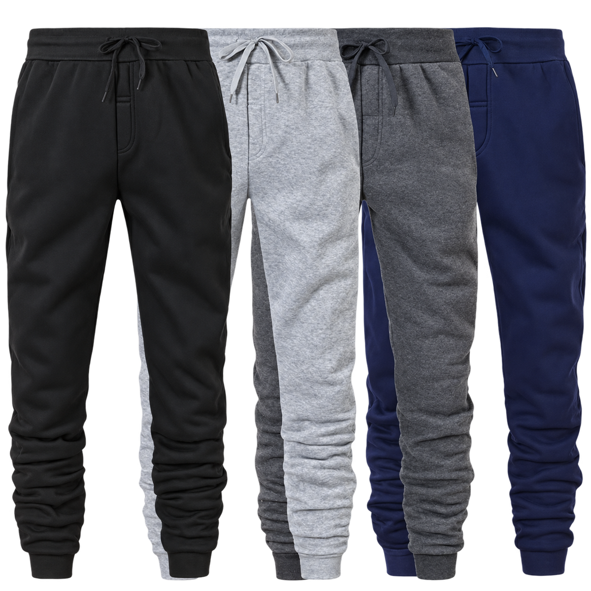 Joggers Urban — Calças com Cordão e Punhos — fotografia principal sem fundo